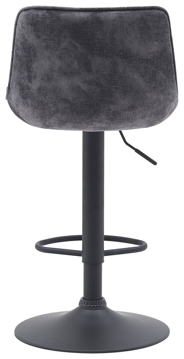 Barhocker Sabine anthrazit Microfaser B/H/T: ca. 44x88x54 cm
