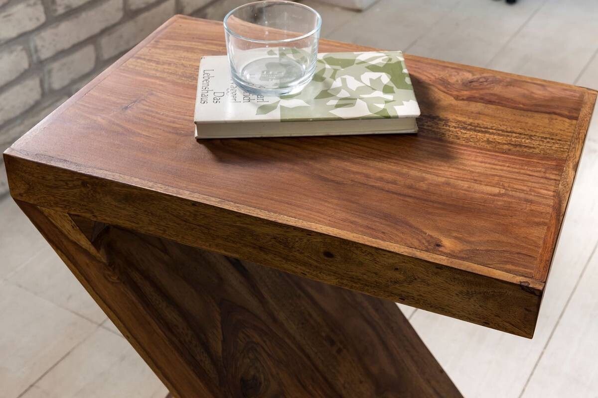 Beistelltisch natur Echtholz