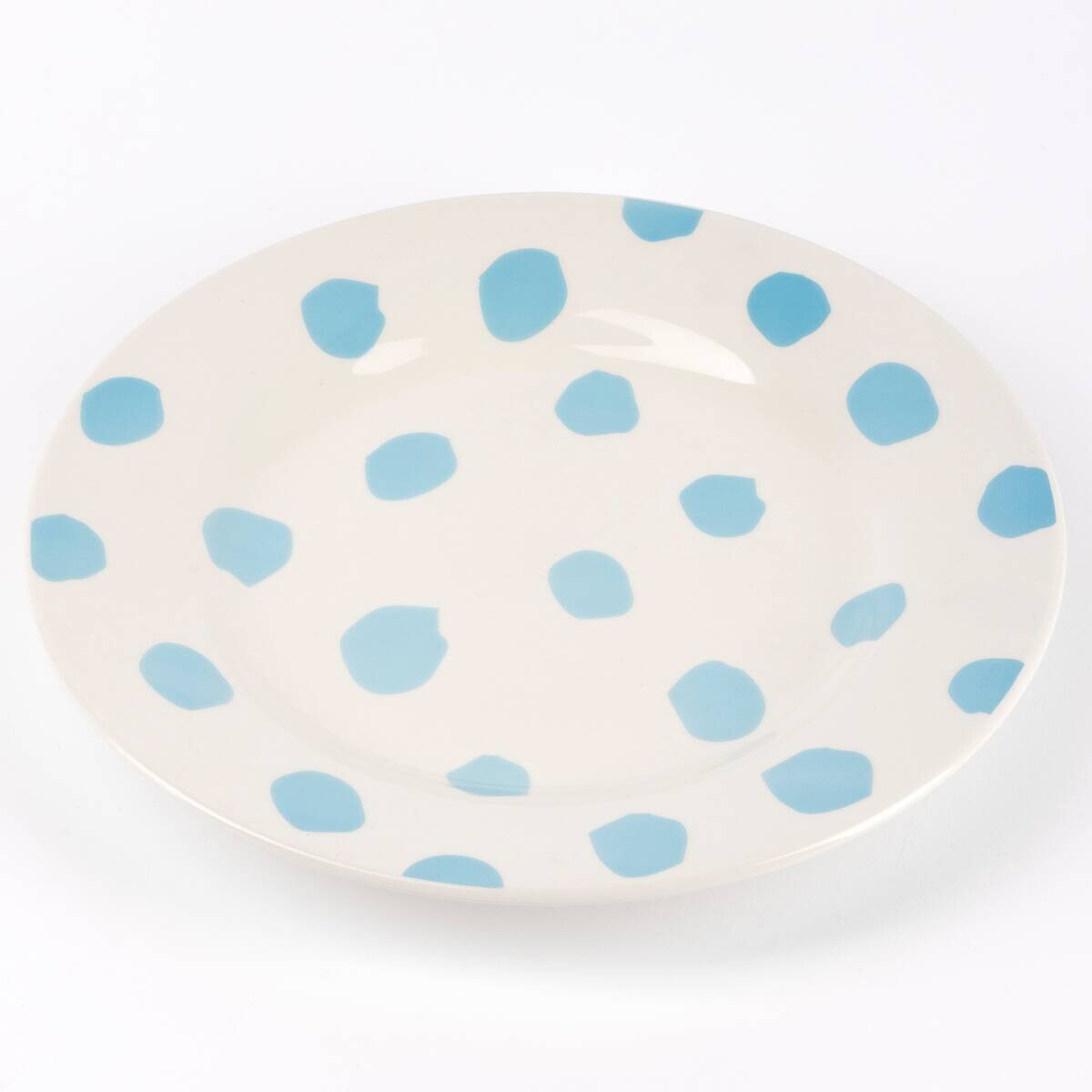 CASA SAMANTHA Teller SABOR blau Steinzeug 3 tlg.