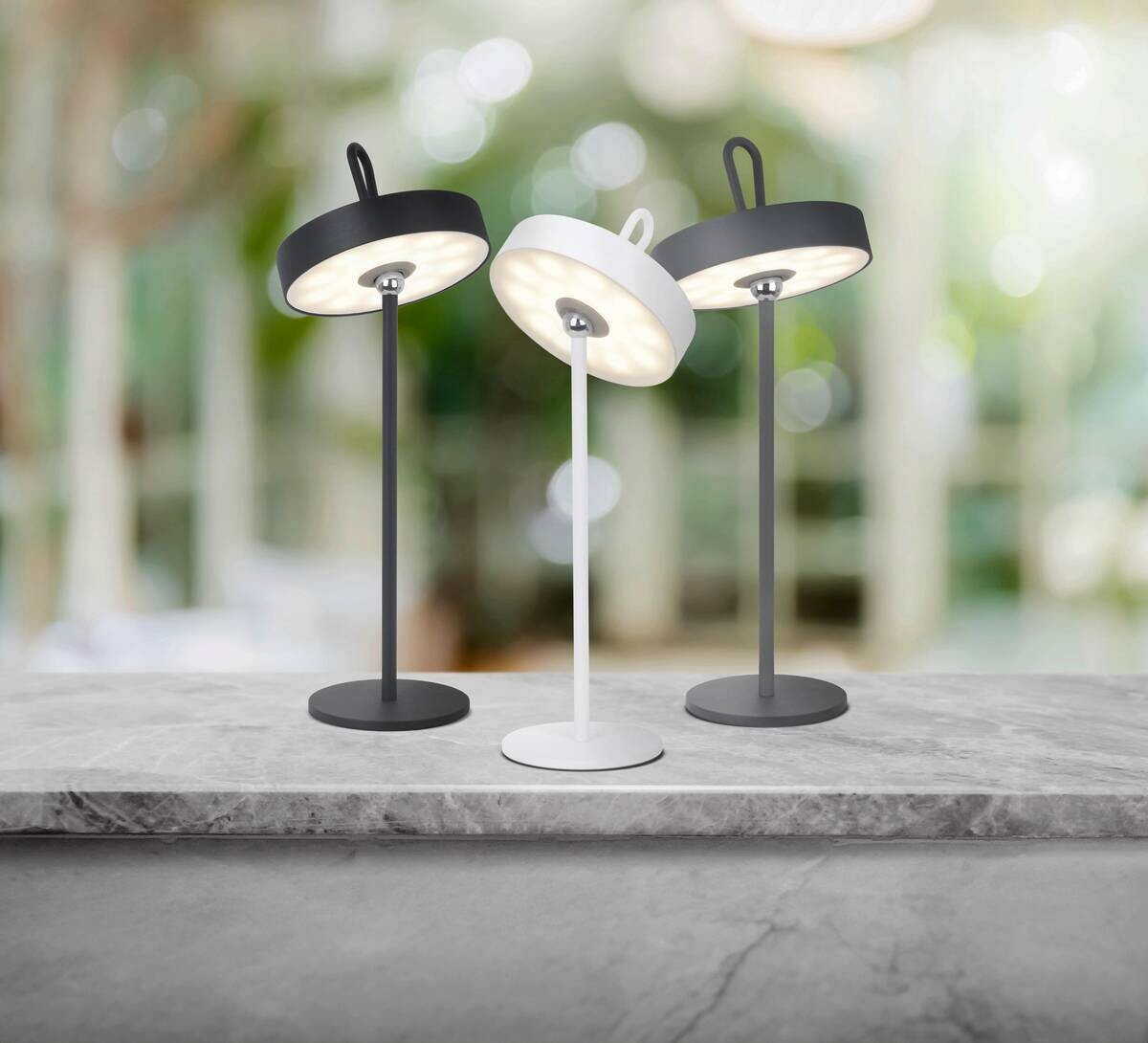 Näve Leuchten Tischleuchte 5315322 schwarz Metall Kunststoff B/H/T: ca. 12,5x35x12,5 cm 1 Brennstellen