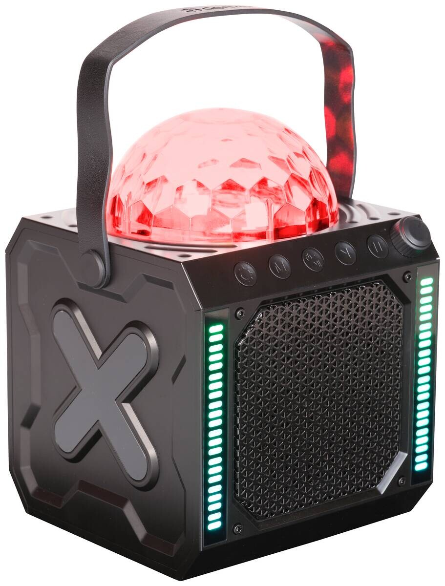 Denver Bluetooth-Party-LautsprecherBTM-618 BTM-618 schwarz B/H/T: ca. 17x22x16 cm