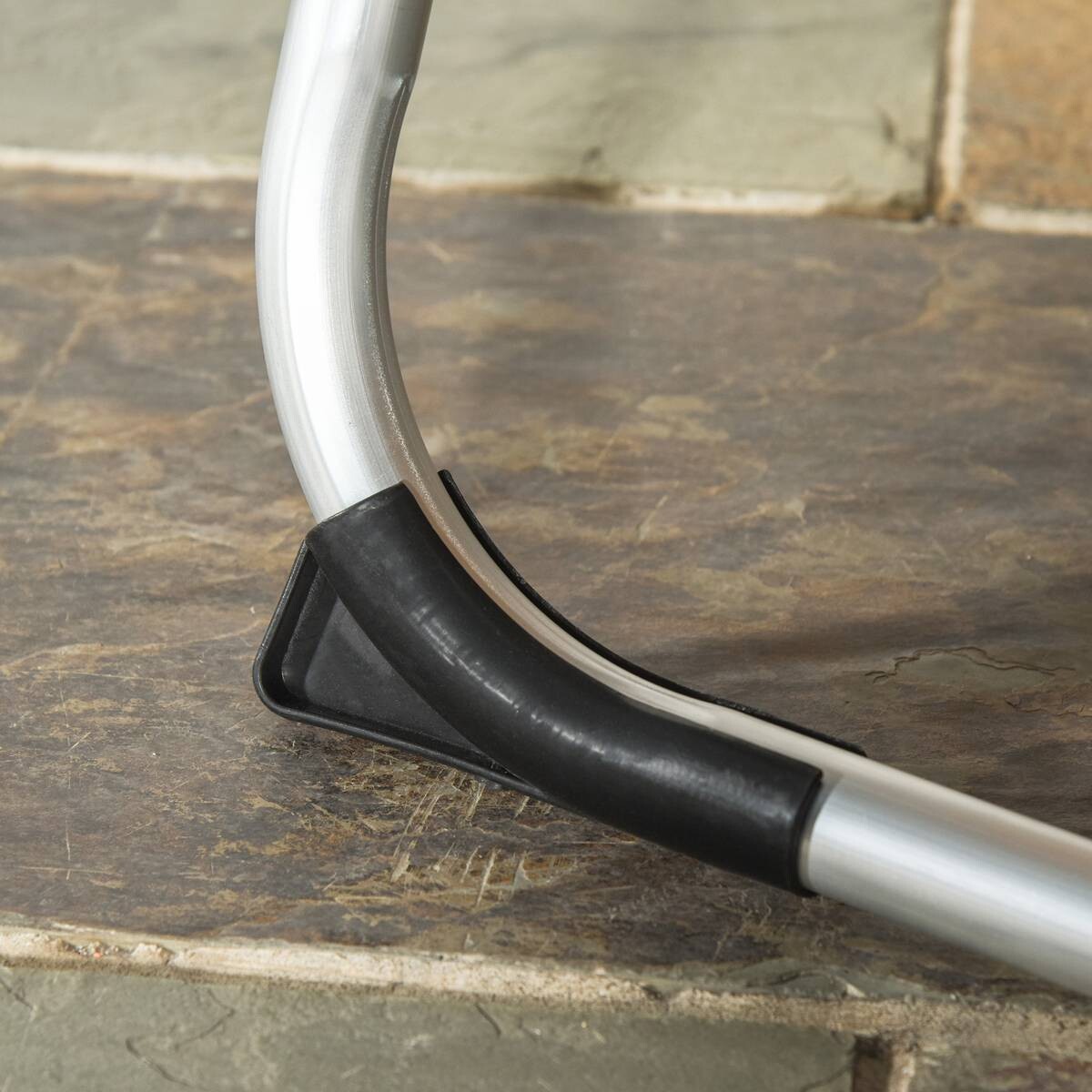 Outsunny Gartenliege beige Aluminium B/H/L: ca. 60x28x189 cm