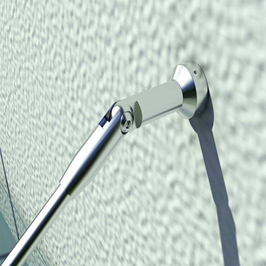 HOMCOM Vordach transparent