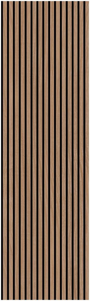Wand- und Akustikpaneel braun L/B/H: ca. 244x60x1 cm pro Stück