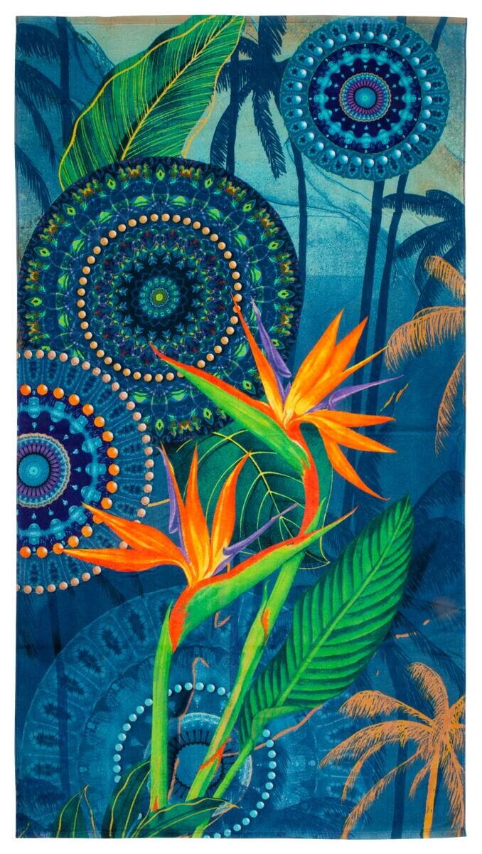 HIP Strandtuch Novia Multi Baumwolle B/L: ca. 100x180 cm