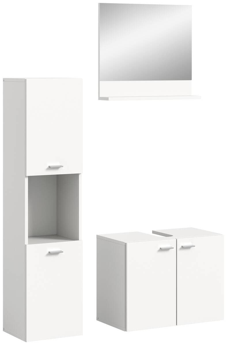 Badezimmer-Set BOSTON weiß B/H/T: ca. 102x186x33 cm