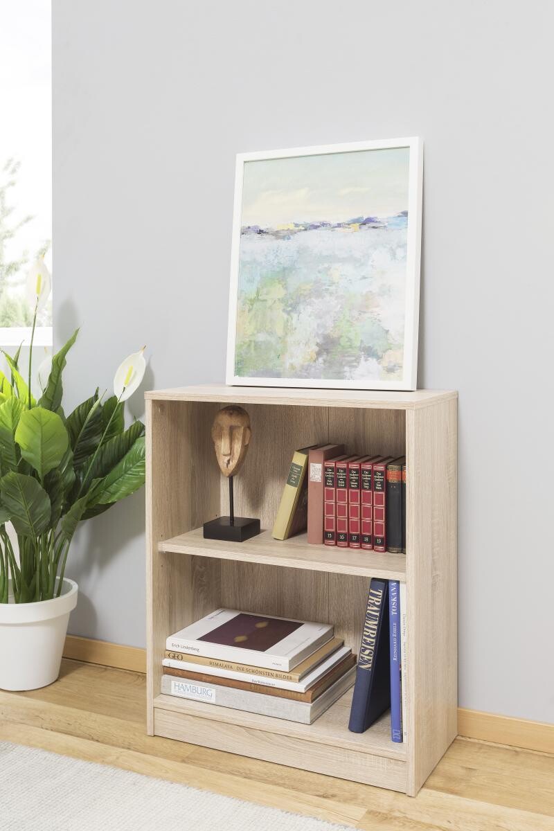 Regal Peggy 4 Eiche Sonoma Nachbildung B/H/T: ca. 58x72x28 cm