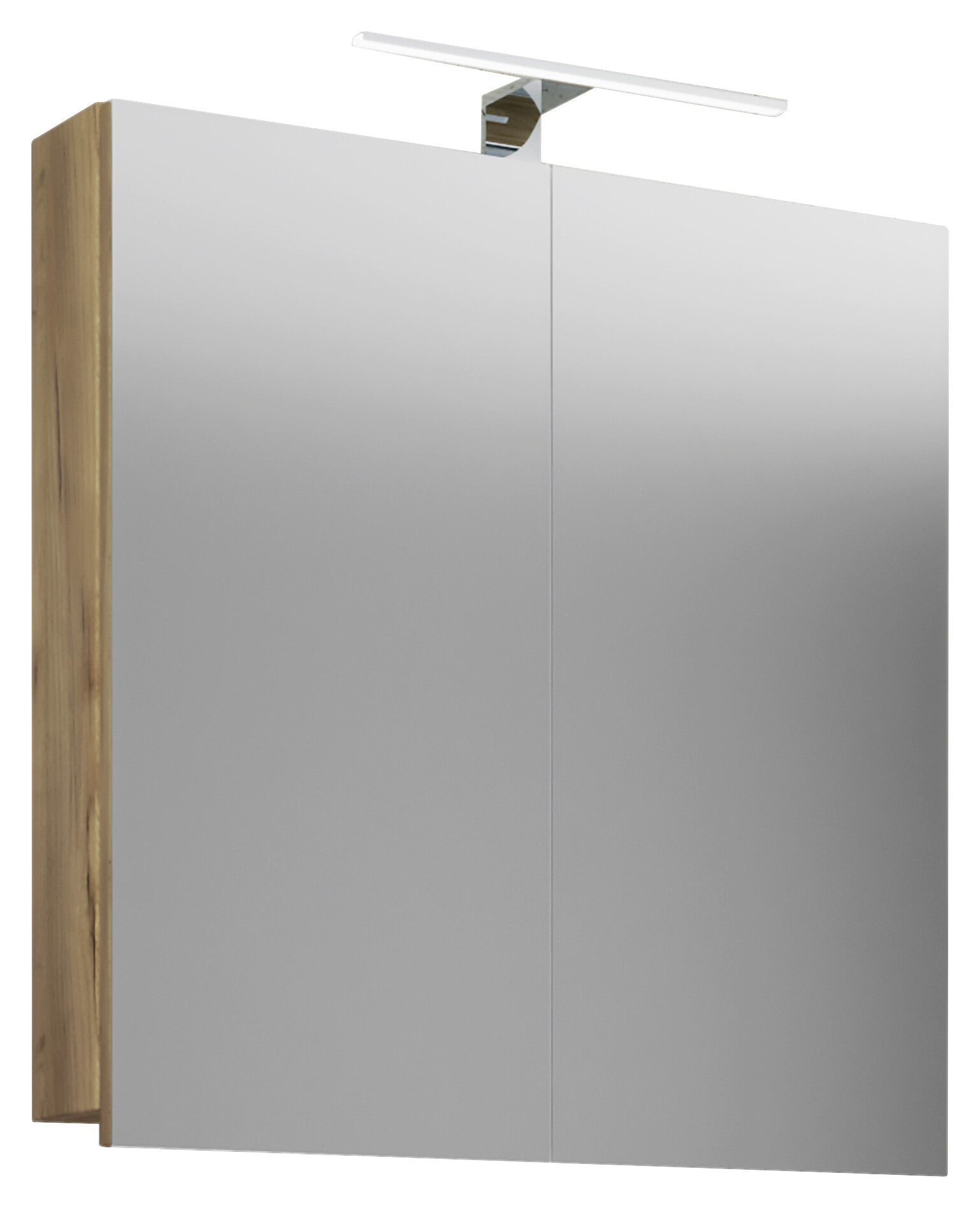 Spiegelschrank Badinos Eiche Honig Nachbildung B/H/T: ca. 60x42x12 cm Spiegelschrank Badinos Eiche Honig Nachbildung B/H/T: ca. 60x42x12 cm