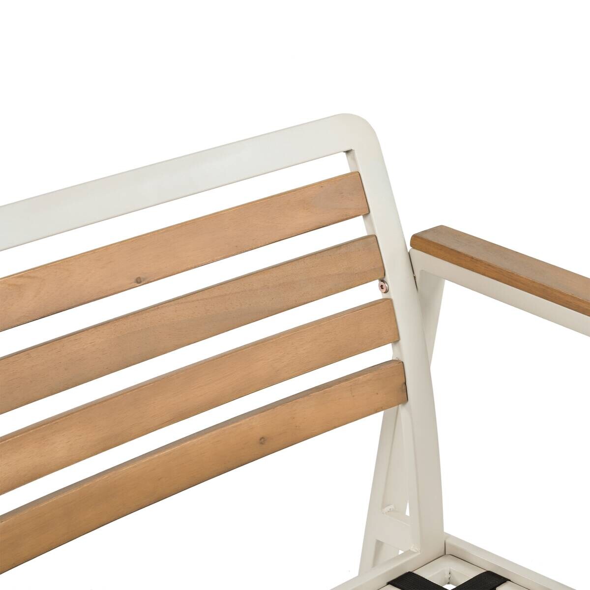 POCOline Gartensitzgruppe Avignon creme Stahl