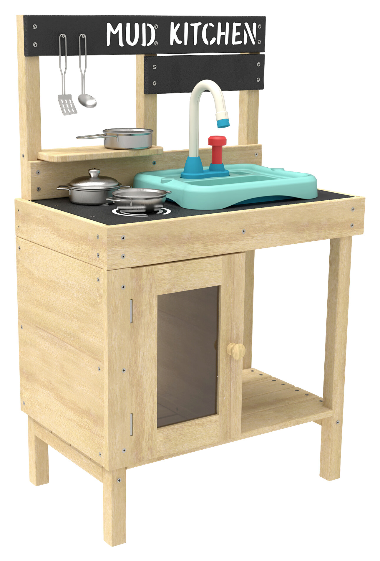 TP Toys Spielküche natur B/H/T: ca. 33x88x55 cm