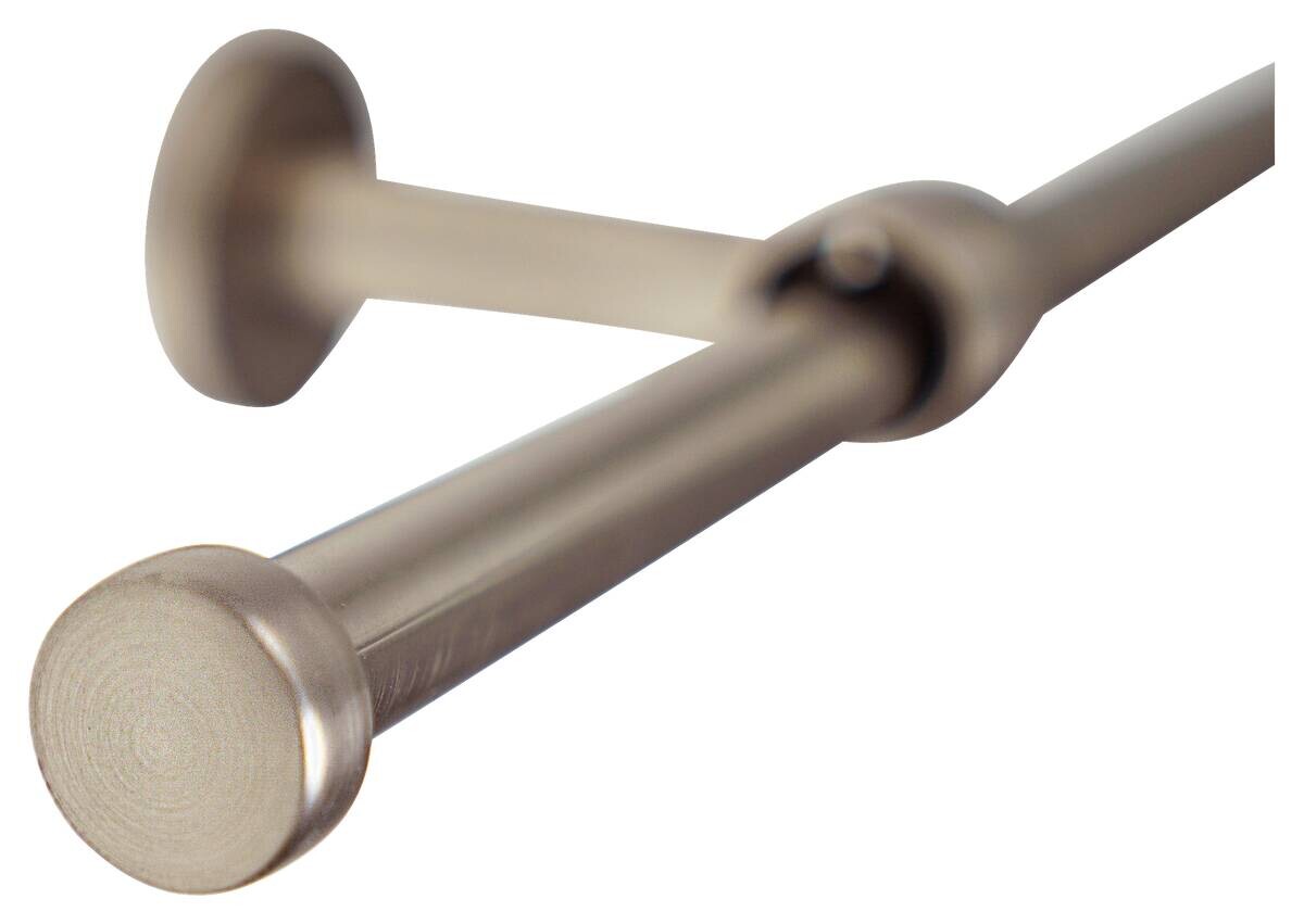 ondeco Stilgarnituren cap-noble Edelstahloptik Metall ausziehbar von ca. 120 bis 210 cm 1.0 Läufe