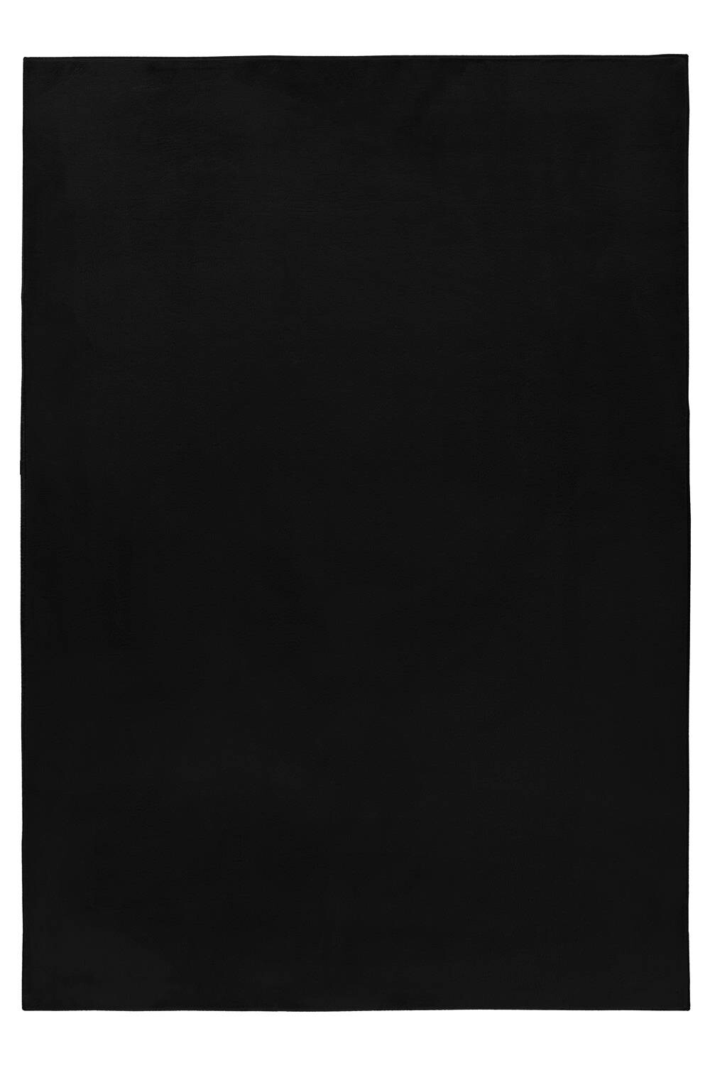 Ayyildiz Teppich POUFFY schwarz B/L: ca. 140x200 cm