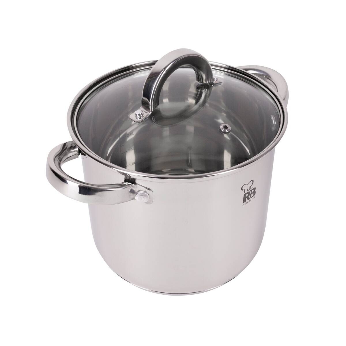 RENBERG Topf-Set SARA silber Edelstahl
