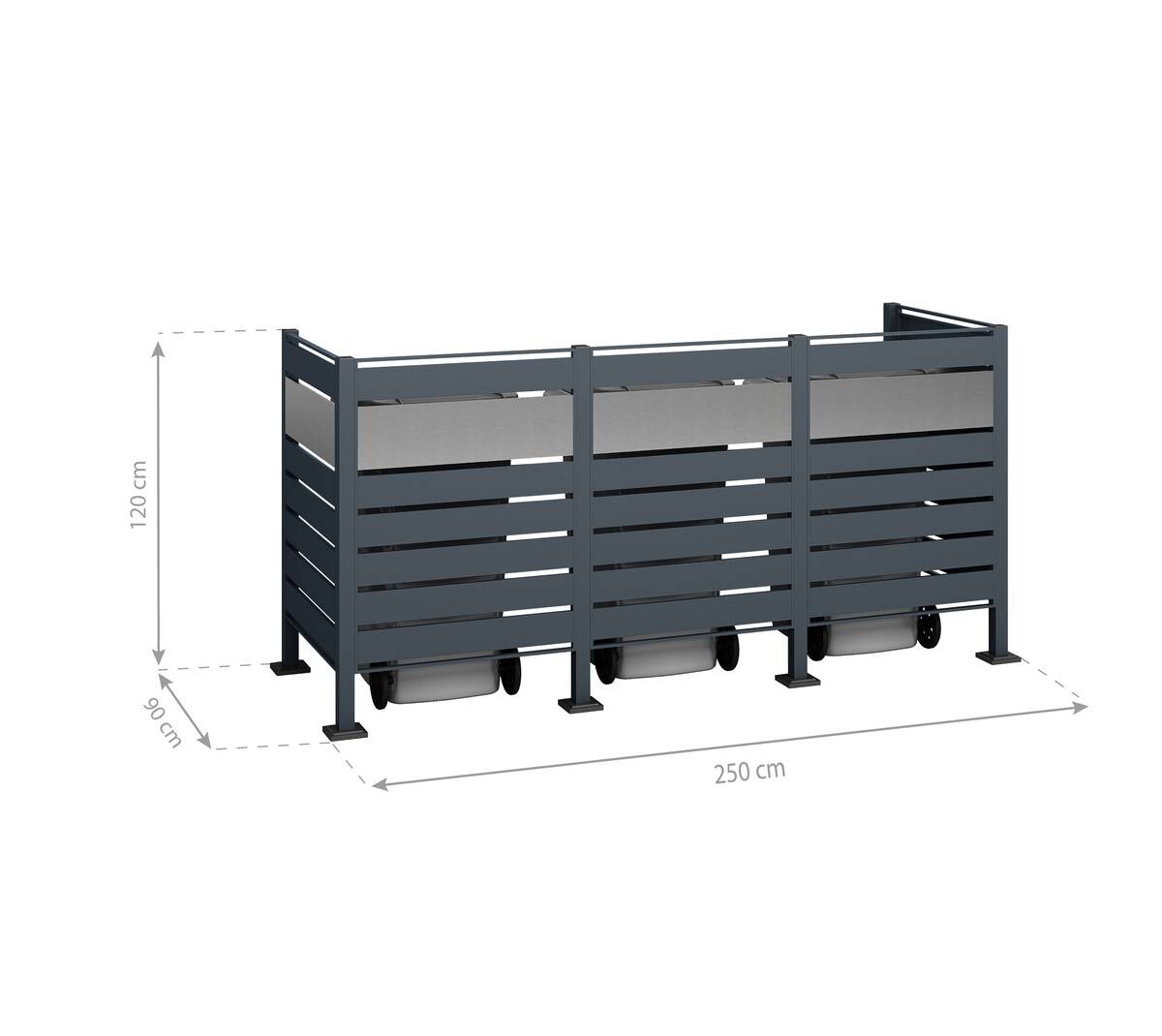 Westmann MülltonnenverkleidungBox Planum