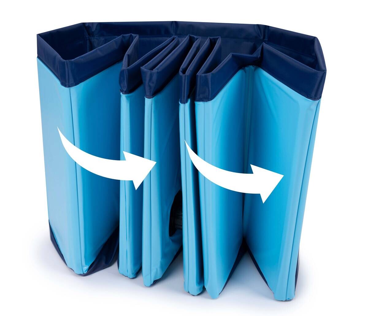 Pet Comfort Hundepool blau PVC B/H/L: ca. 80x30x80 cm