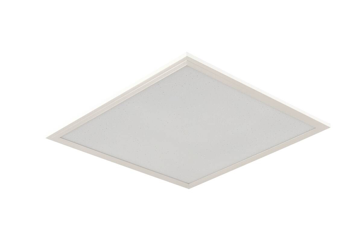 Nolo Deckenleuchte Starry weiß Metall Kunststoff B/H/L: ca. 39,5x6,5x39,5 cm