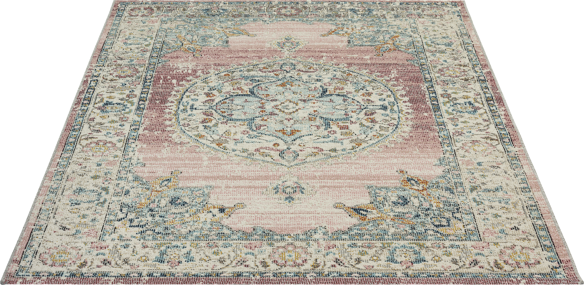 Outdoorteppich Salsa Outdoor pink B/H/L: ca. 240x18x340 cm