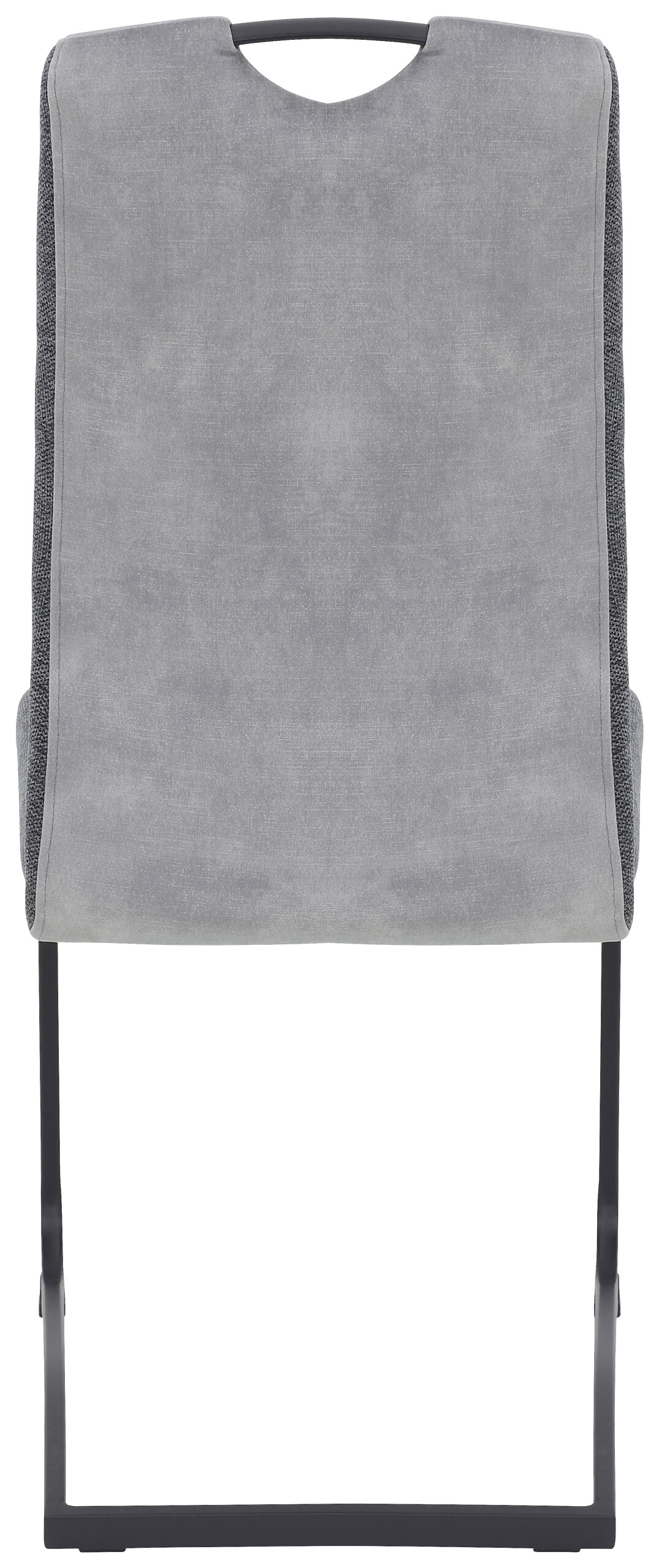 Schwingstuhl Riga, 4er-Set hellgrau anthrazit B/H/T: ca. 44x100x60 cm