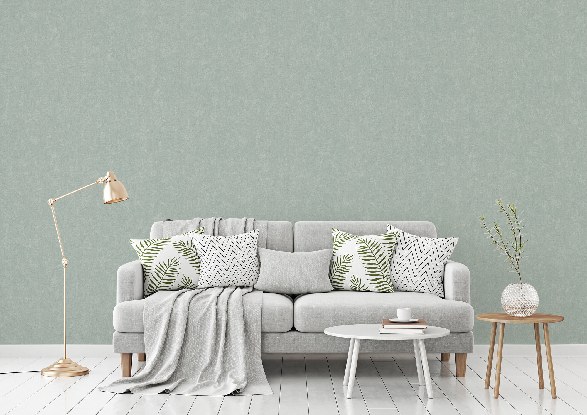 A.S.Creation Vliestapete mint B/H/D: ca. 53x1005x8,7 cm