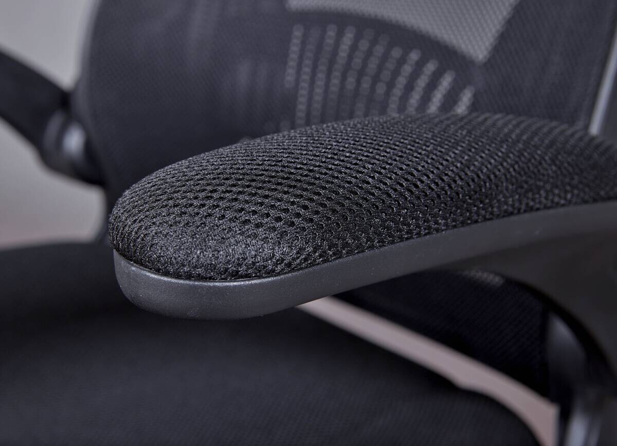 Drehstuhl XL Tecwork schwarz Textil