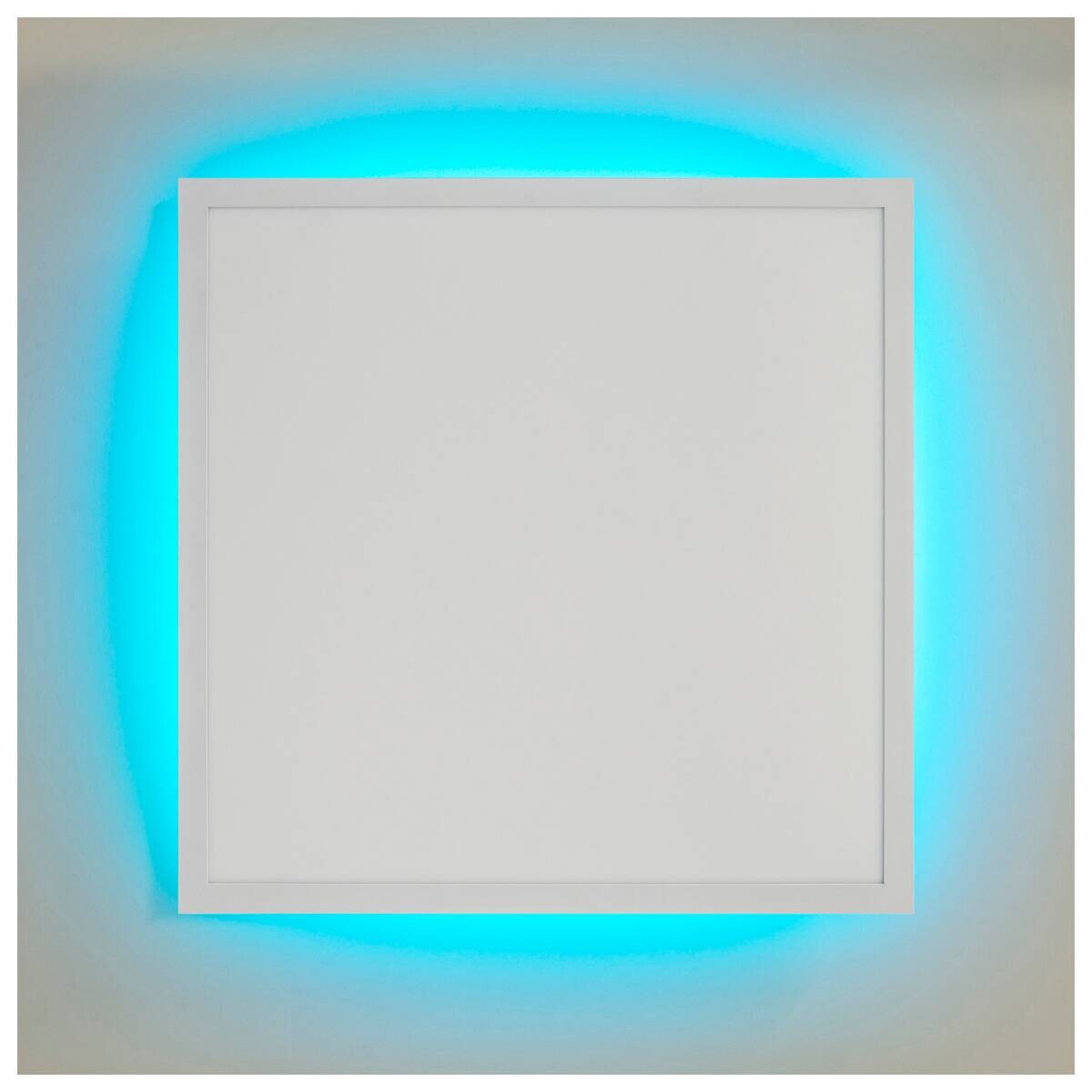 Näve Leuchten LED-Panel 1382161 multicolor Kunststoff Metall B/H/T: ca. 45x6x45 cm 2 Brennstellen