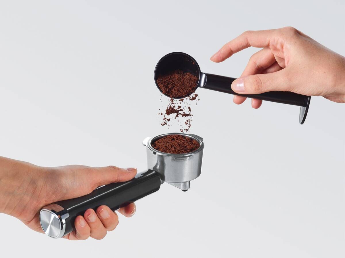 Polti Polti Espresso- und Cappuccinomaschine P10S silber Stahl B/H/T: ca. 13x30,5x30,5 cm