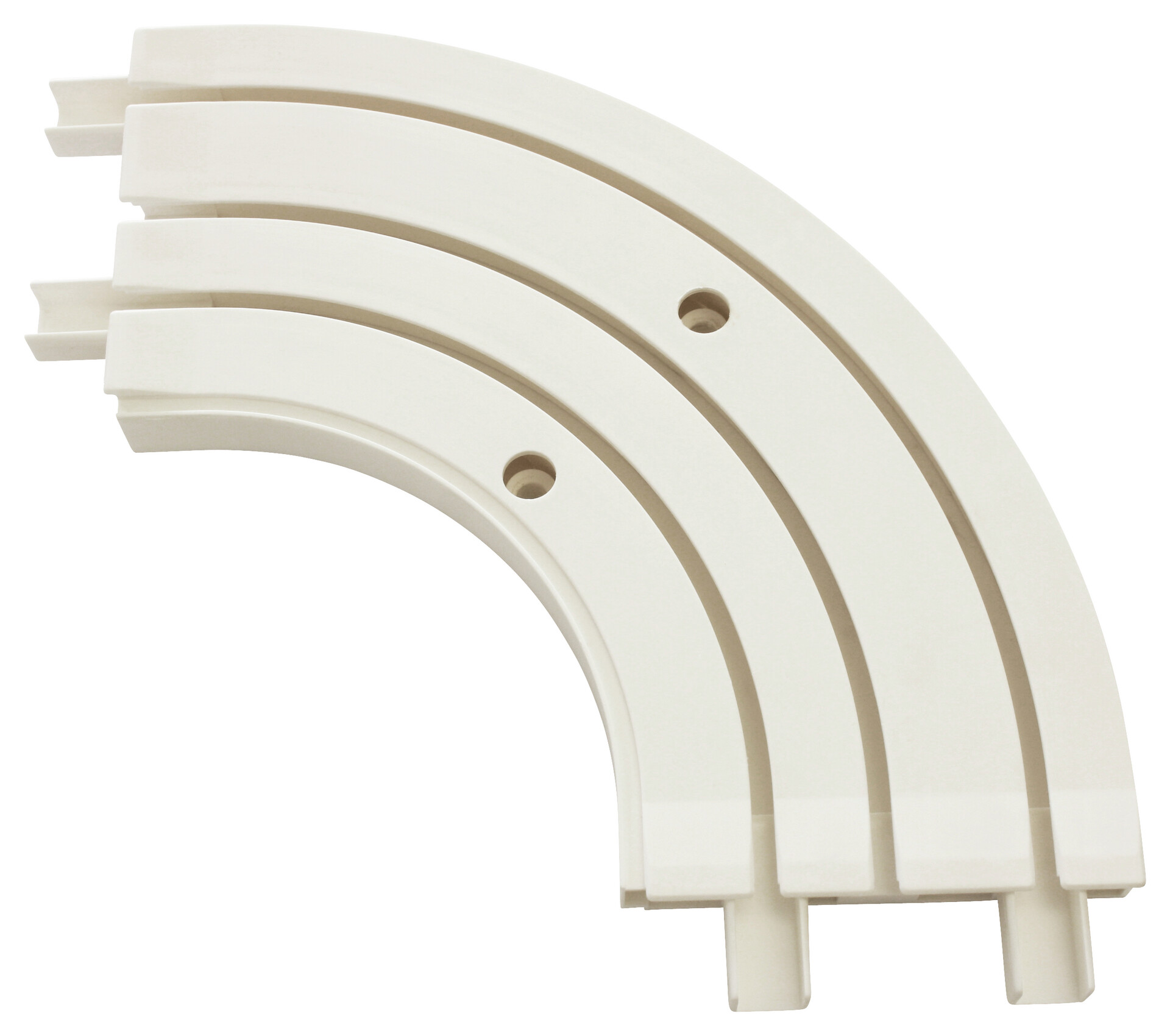 Boviva Erkerbogen weiß Kunststoff 3.0 Läufe