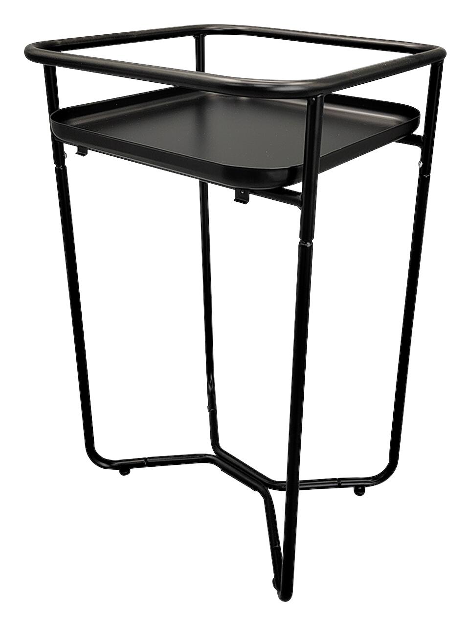 Beistelltisch Nane schwarz B/H/T: ca. 33x54x33 cm