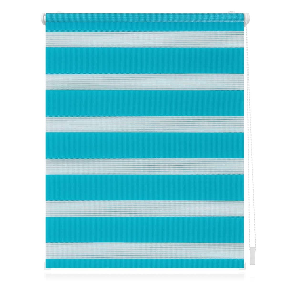 LICHTBLICK Doppelrollo Duo blau B/L: ca. 50x150 cm