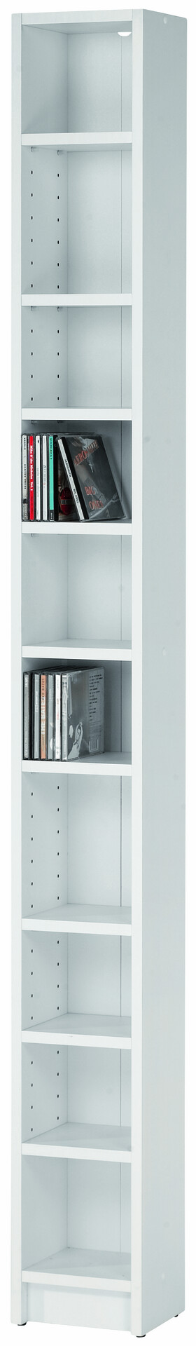CD Regal Soul weiß B/H/T: ca. 20x186x17 cm