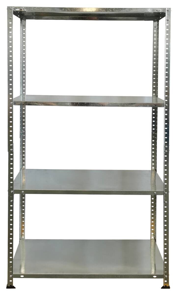 Schraubregal verzinkt B/H/T: ca. 75x150x30 cm Schraubregal verzinkt B/H/T: ca. 75x150x30 cm