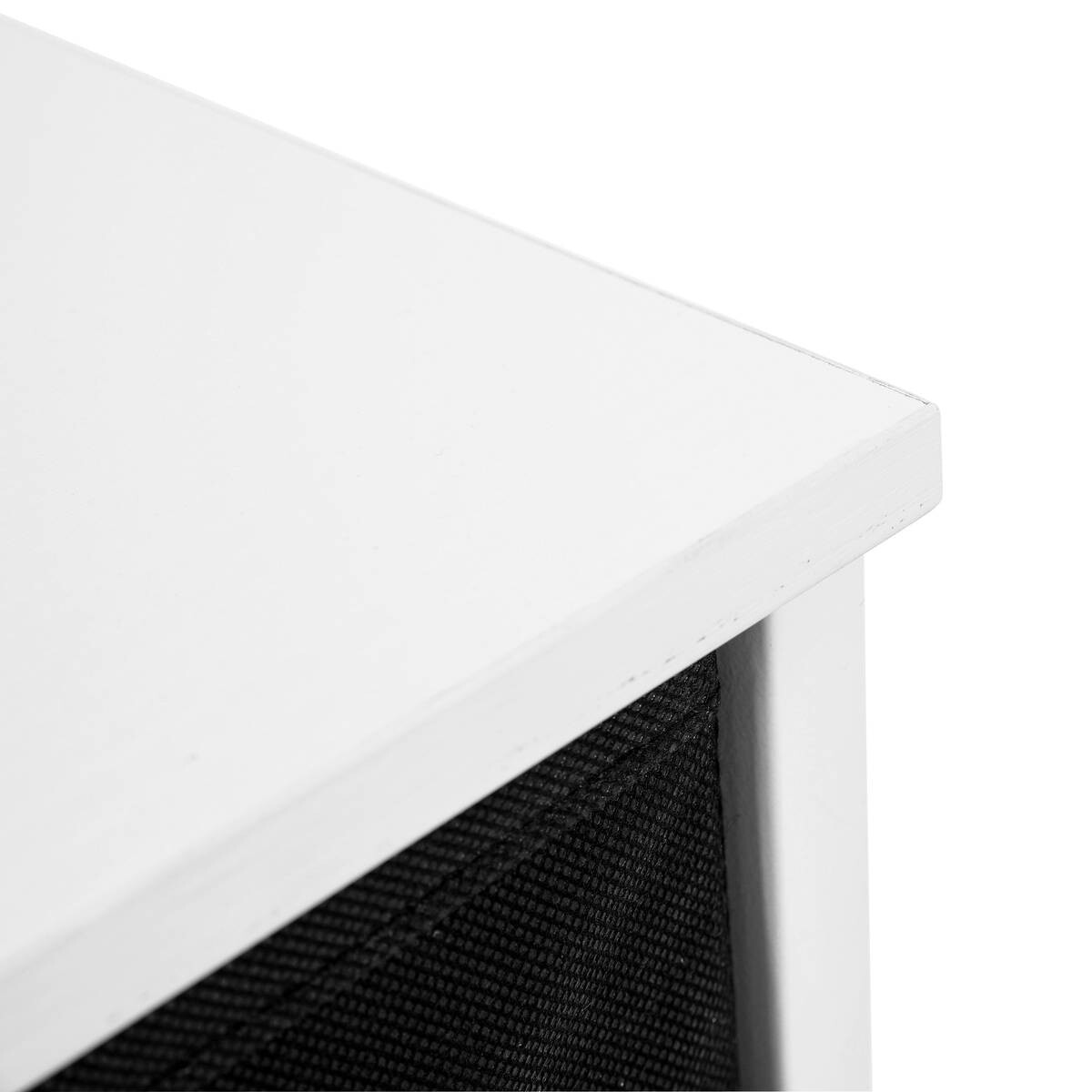 Axentia Aufbewahrungsregal weiß Metall