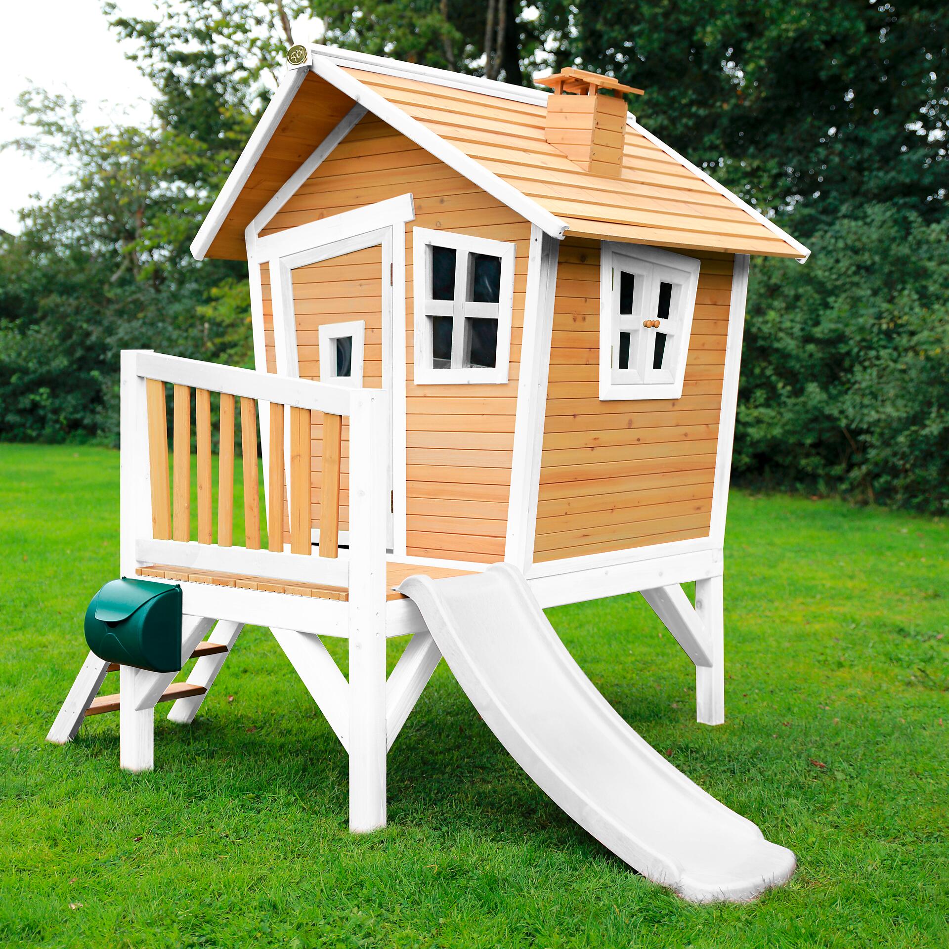 AXI Spielhaus Robin natur B/H/T: ca. 264x203x177 cm