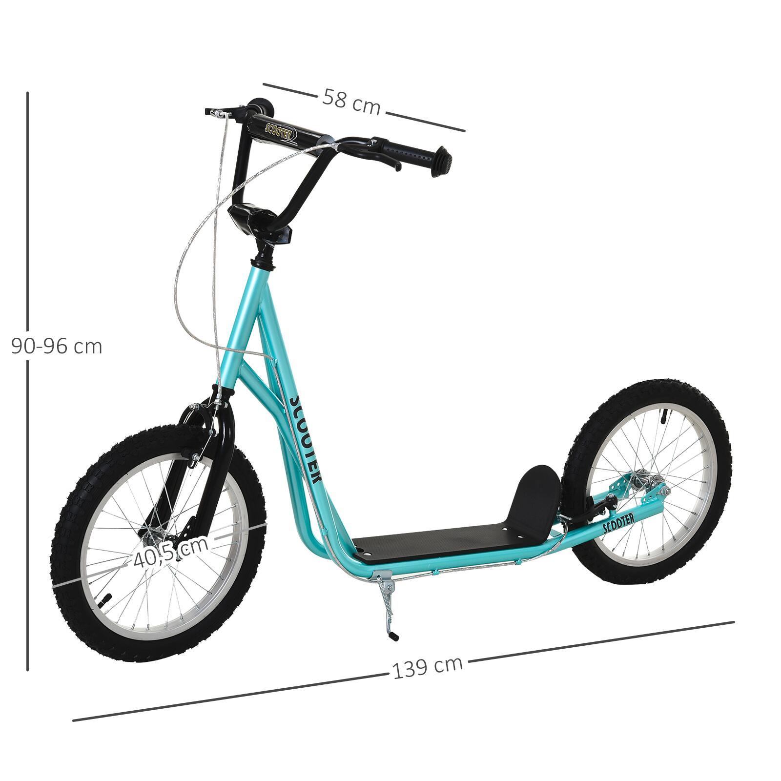 HOMCOM Kinderscooter blau
