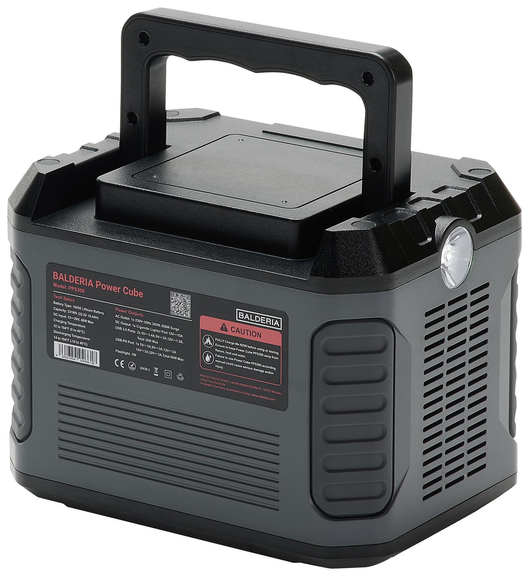 Balderia Powerstation PS300-120 B/H/T: ca. 161,5x52x2,5 cm