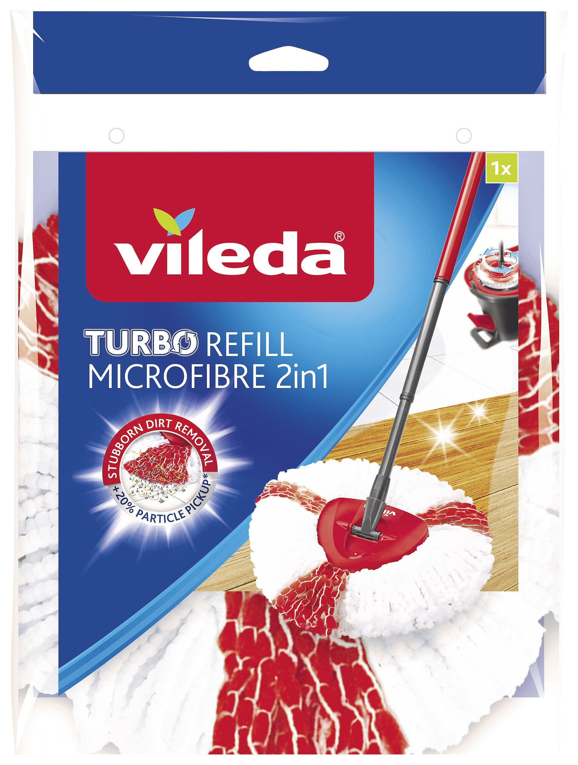 Vileda Ersatzbezug weiß B/H/L: ca. 22x5x30 cm