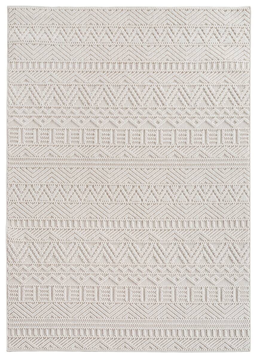 Ayyildiz Kurzflorteppich HELIX creme B/H/L: ca. 160x0,7x230 cm