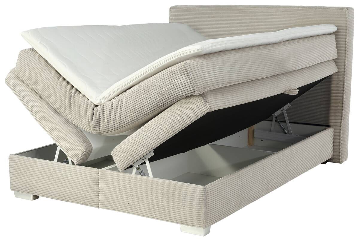 Boxspringbett  Greige Liegefläche B/L: ca. 140x200 cm