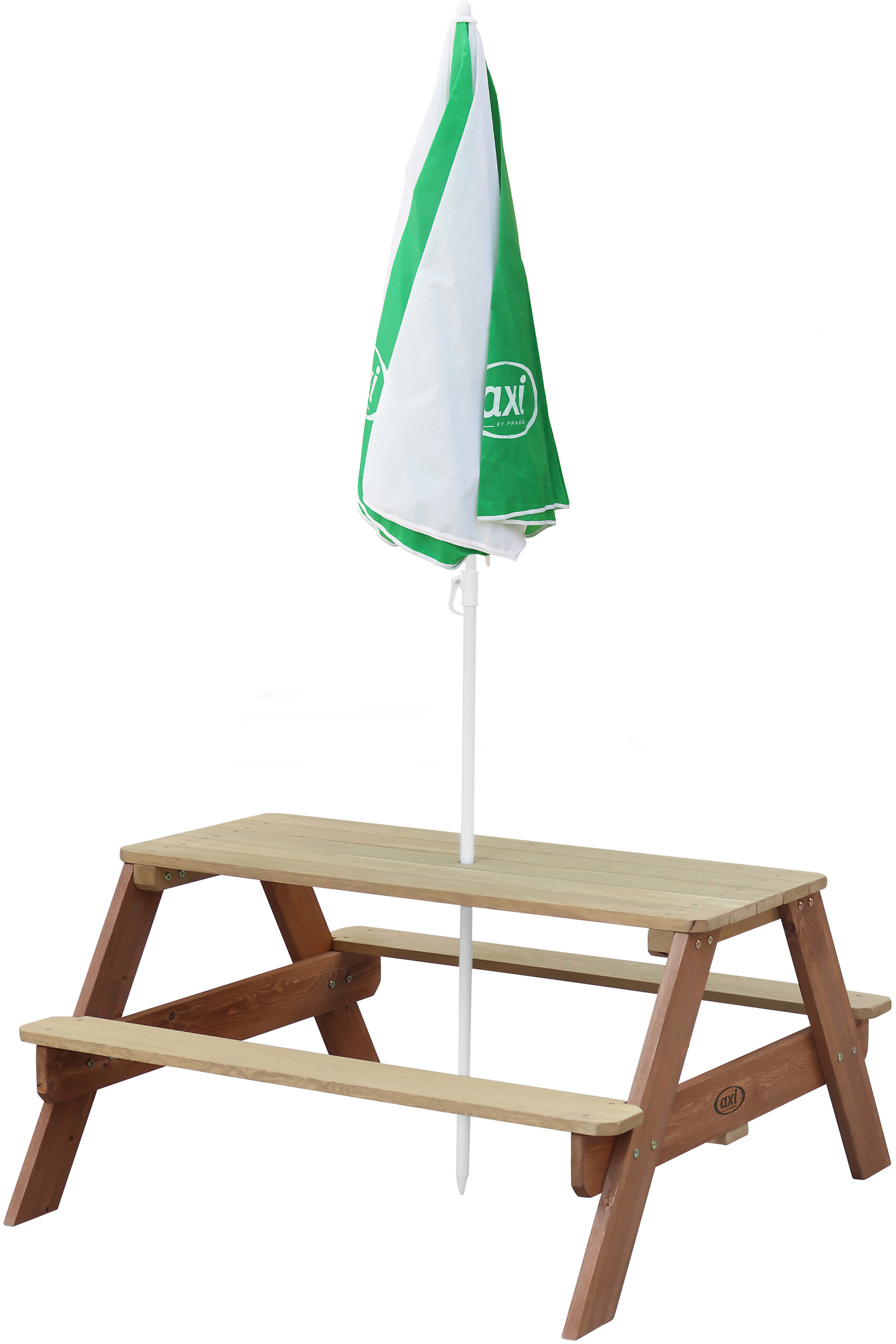 AXI Sonnenschirm grün Kunststoff H/D: ca. 175x125 cm