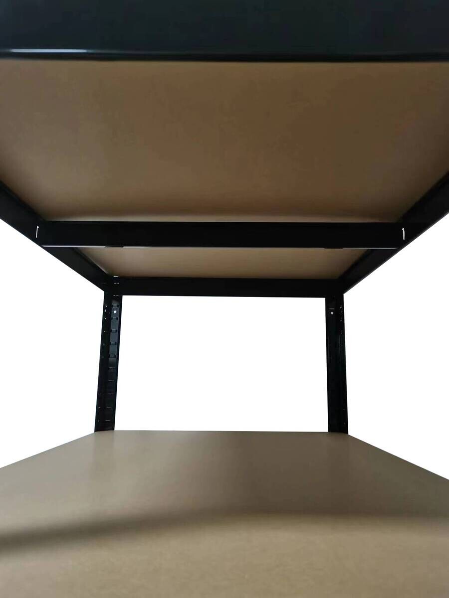 Schwerlaststeckregal schwarz B/H/T: ca. 90x180x60 cm