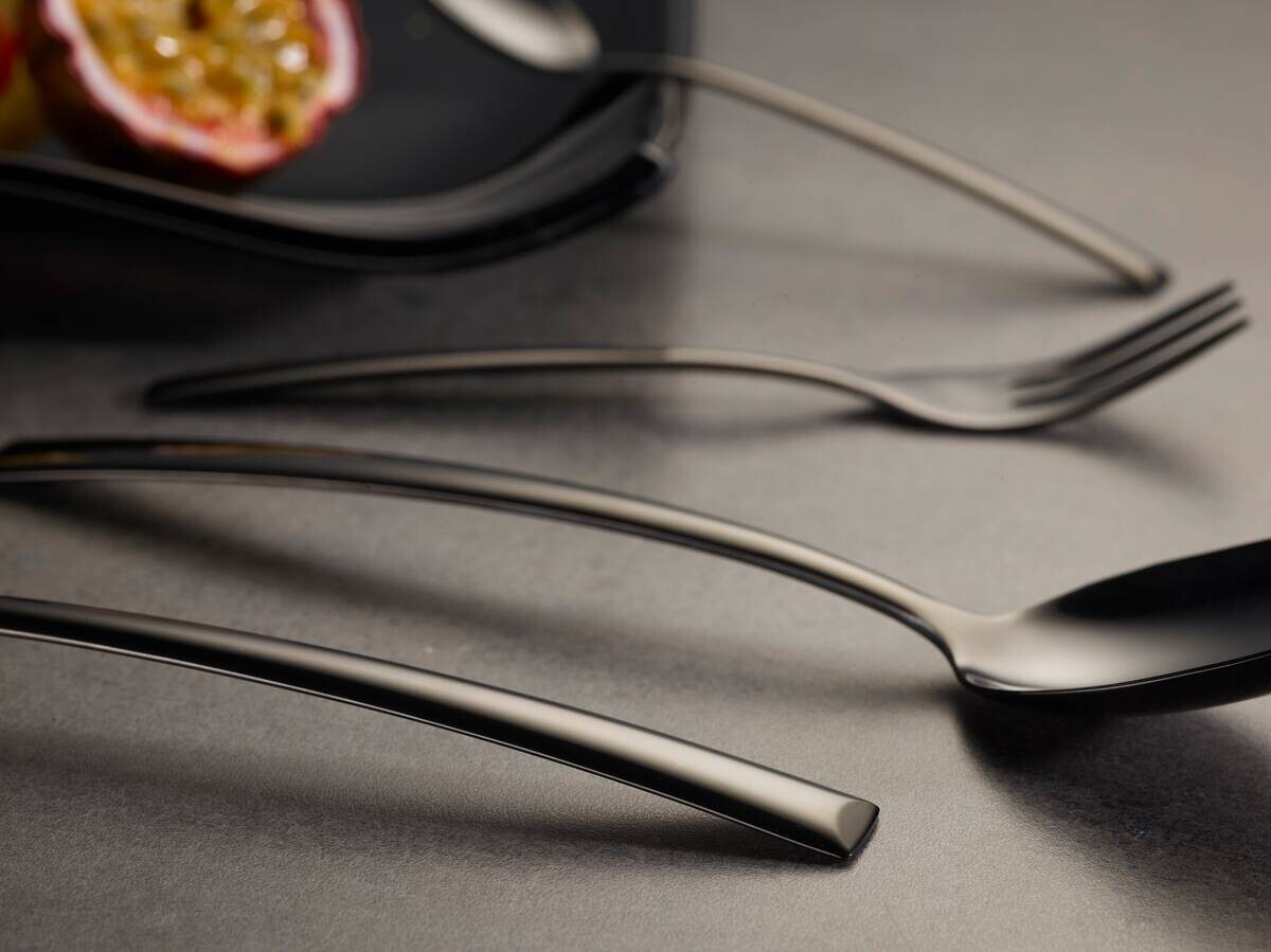 ECHTWERK Besteckset Avelino schwarz Edelstahl 30 tlg.