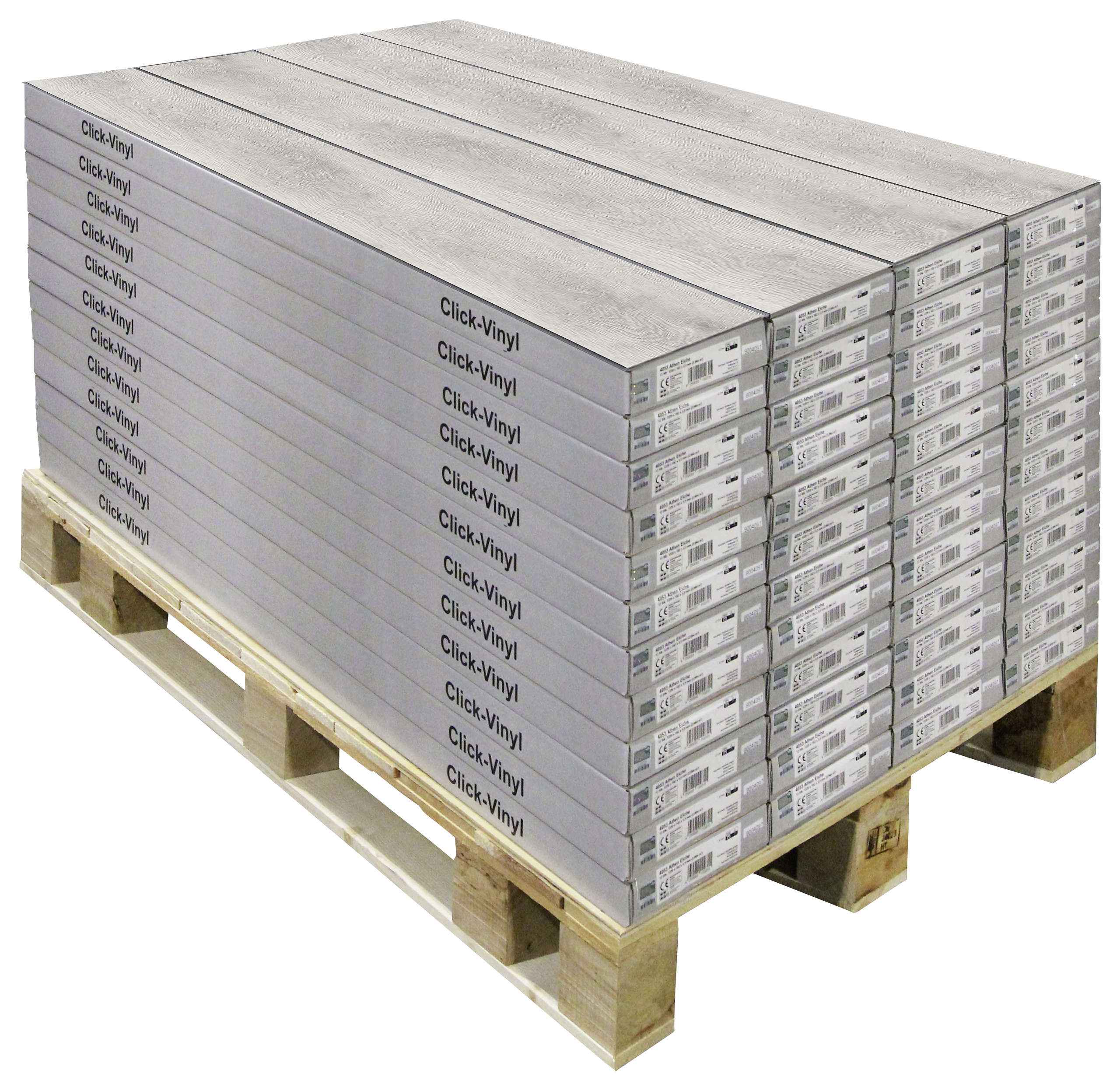 Click-Vinylboden Mailand ca. 2,22 m² im Paket  B/L: ca. 18,2x122 cm pro Paket