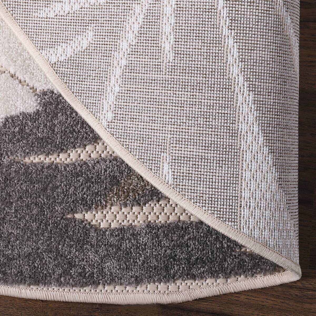 Sanat Outdoorteppich FLORAL beige B/L: ca. 200x200 cm