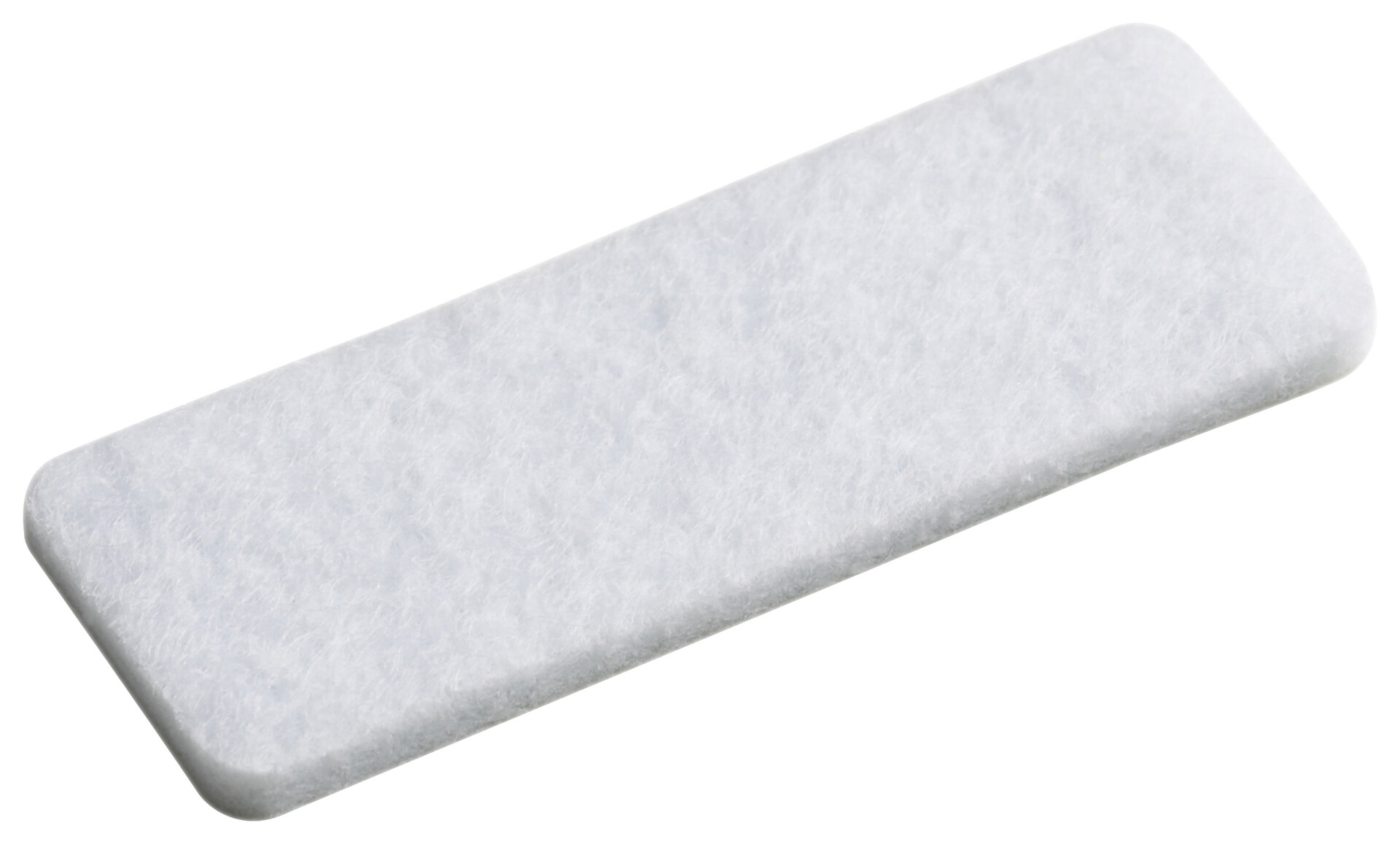 Meister Filzgleiter weiß B/L: ca. 1,6x4,4 cm 8 tlg.