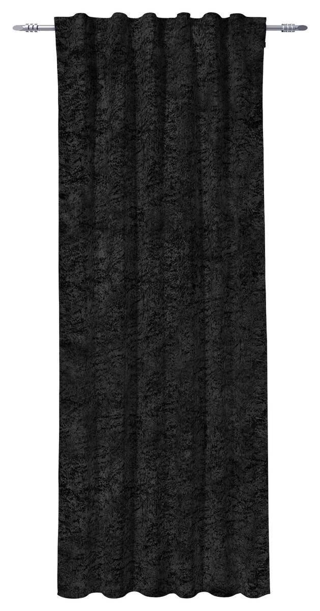 Thermovorhang Frozen schwarz B/L: ca. 140x245 cm