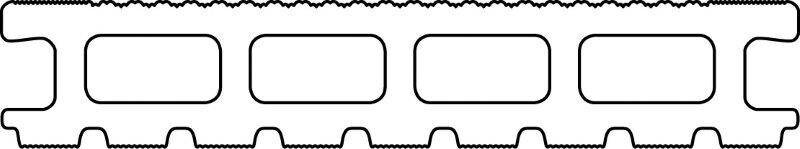 Kovalex WPC-Terrassendielen Komplettset braun B/L: ca. 390x400 cm