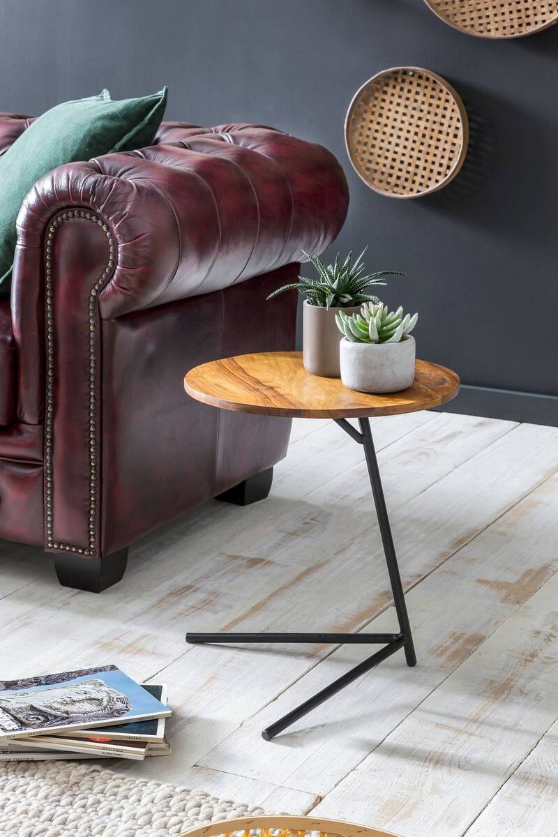 Beistelltisch rosenholz Nachbildung Holz B/H/T: ca. 40x46x40 cm