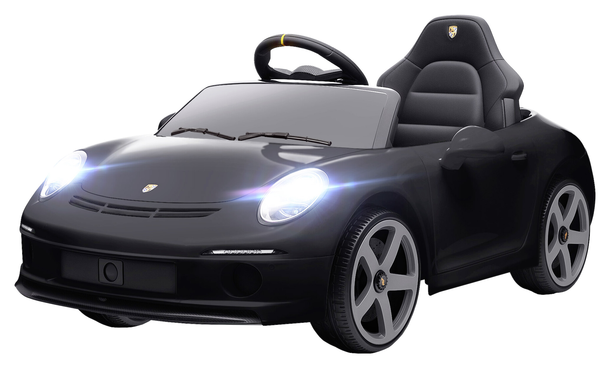 AIYAPLAY Kinder Elektroauto schwarz B/H/L: ca. 65,5x47x108 cm