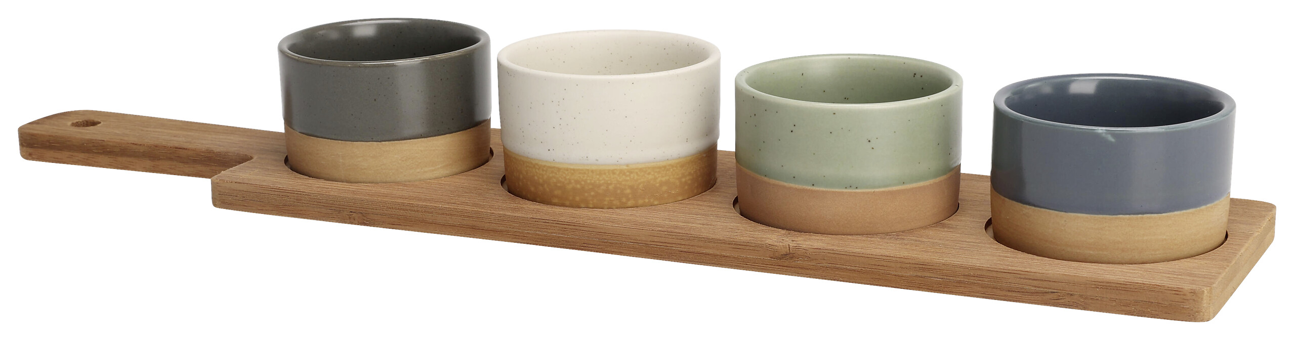 Servierset mehrfarbig Steinzeug B/H/L: ca. 41,3x5,5x9,7 cm Servierset mehrfarbig Steinzeug B/H/L: ca. 41,3x5,5x9,7 cm