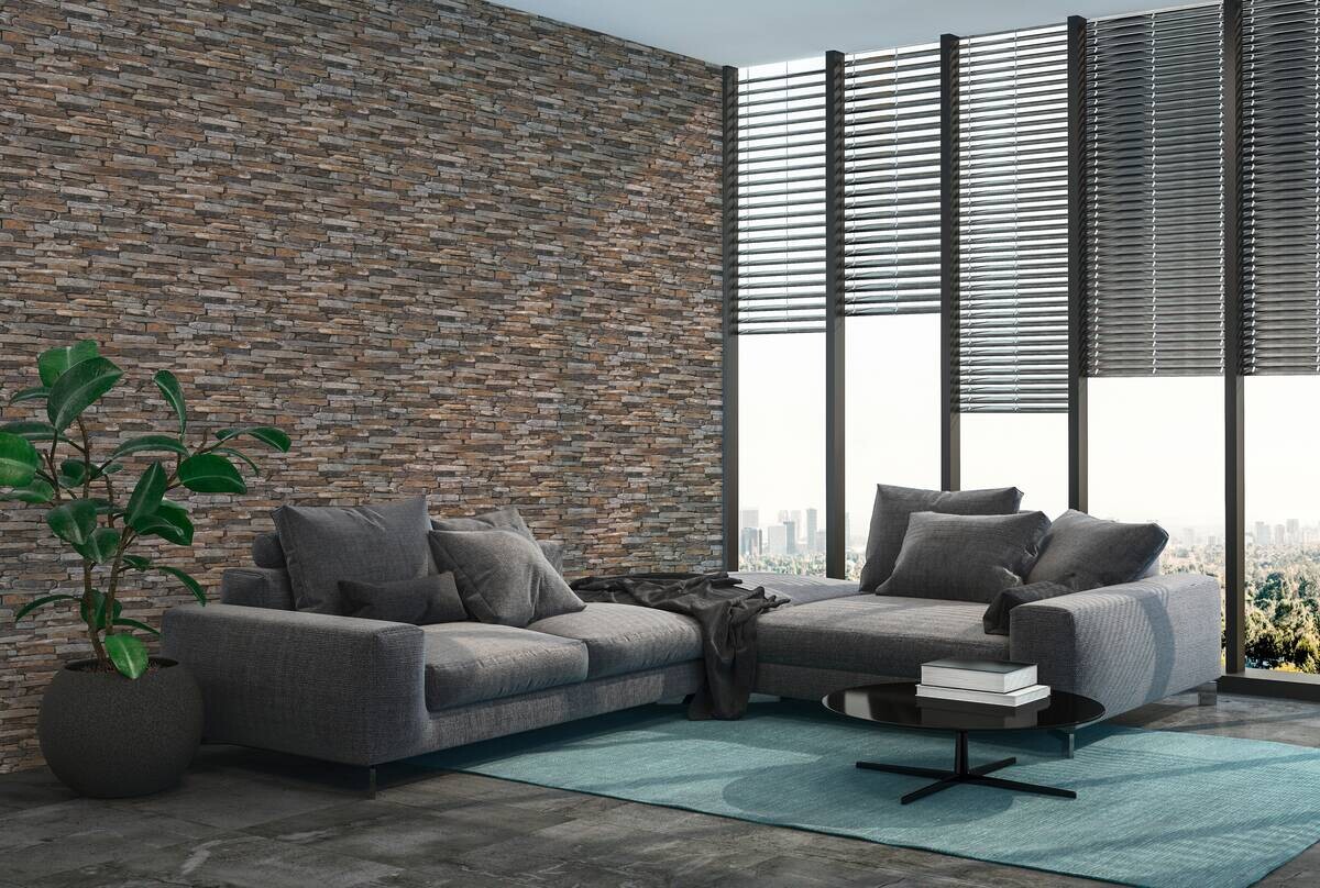 A.S.Creation Vliestapete beige blau B/H/D: ca. 53x1005x9 cm